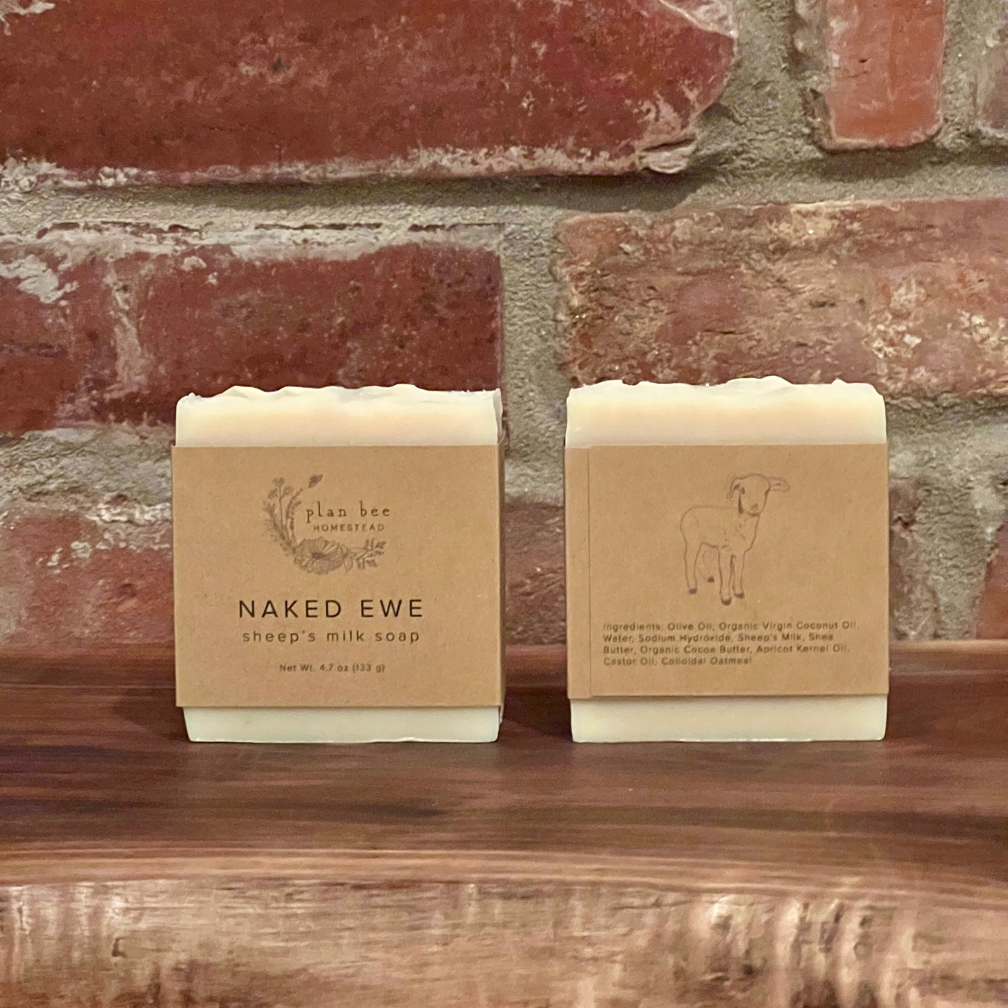 Naked Ewe - Unscented Sheep's Milk Soap
