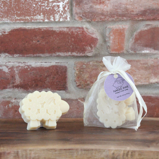 Naked Ewe - Sheep-Shaped Unscented Sheep's Milk Soap