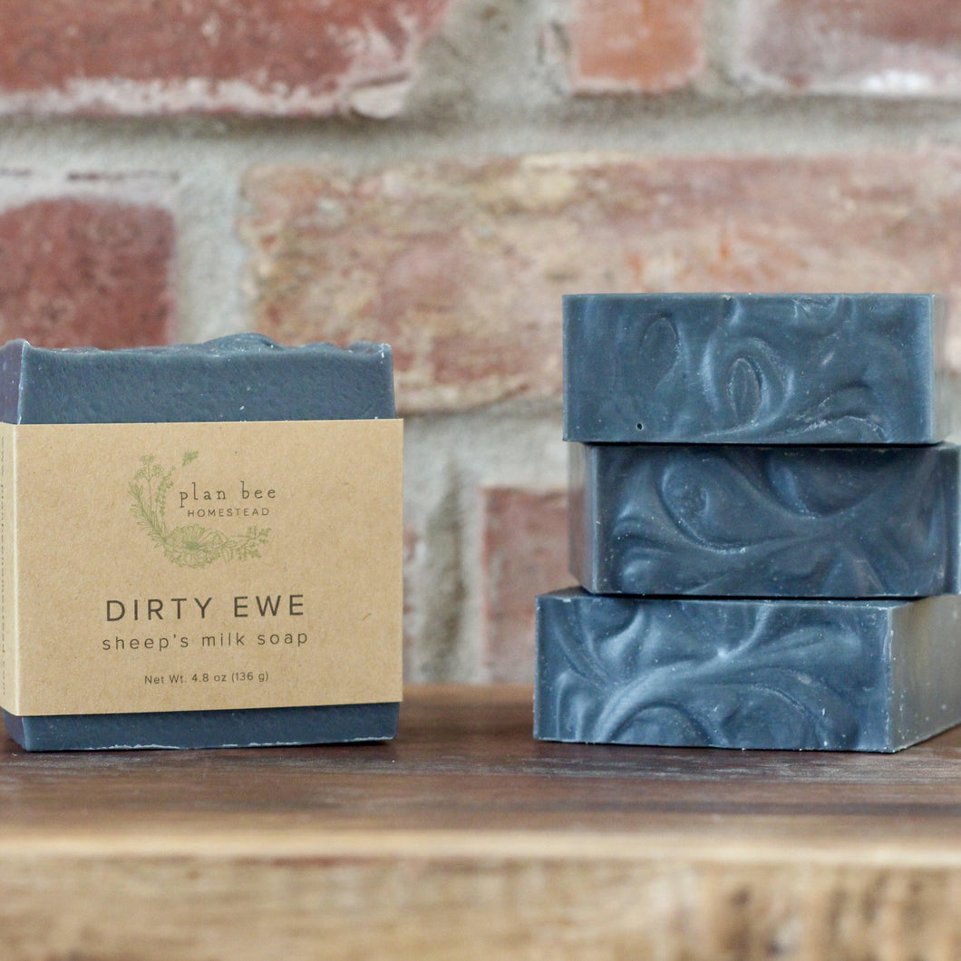Dirty Ewe - Charcoal Sheep's Milk Soap
